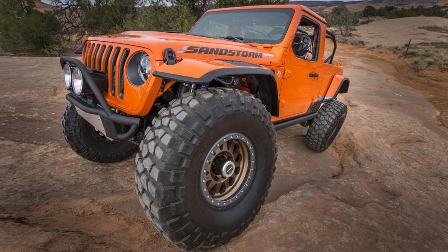  Jeep Sandstorm Concept (JL) 2018 года  (фото 35 из 50)